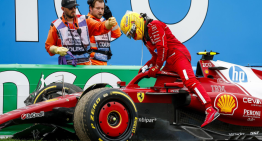 [VIDEO] Hamilton chocó con un muro y tuvo que abandonar el GP de Países Bajos
