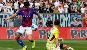 De Paul otra vez la dejó escapar y Zampedri firmó el tercero para la UC ante Colo Colo