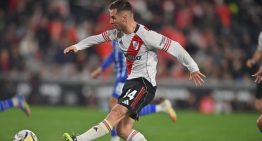 Paulo Díaz y Bastián Yáñez se quedaron en la banca en triunfo de River Plate sobre Godoy Cruz