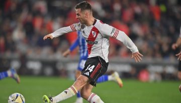 Paulo Díaz y Bastián Yáñez se quedaron en la banca en triunfo de River Plate sobre Godoy Cruz