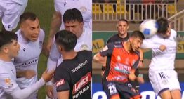 [VIDEO] Vargas sufrió gol anulado ante Limache y Sandoval fue expulsado por la falta previa