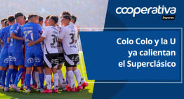 Cooperativa Deportes: Colo Colo y la U ya calientan el Superclásico