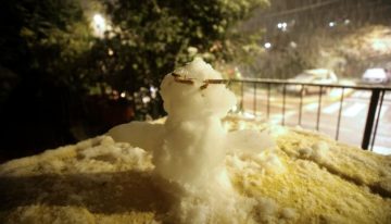 Nieve en Lo Barnechea