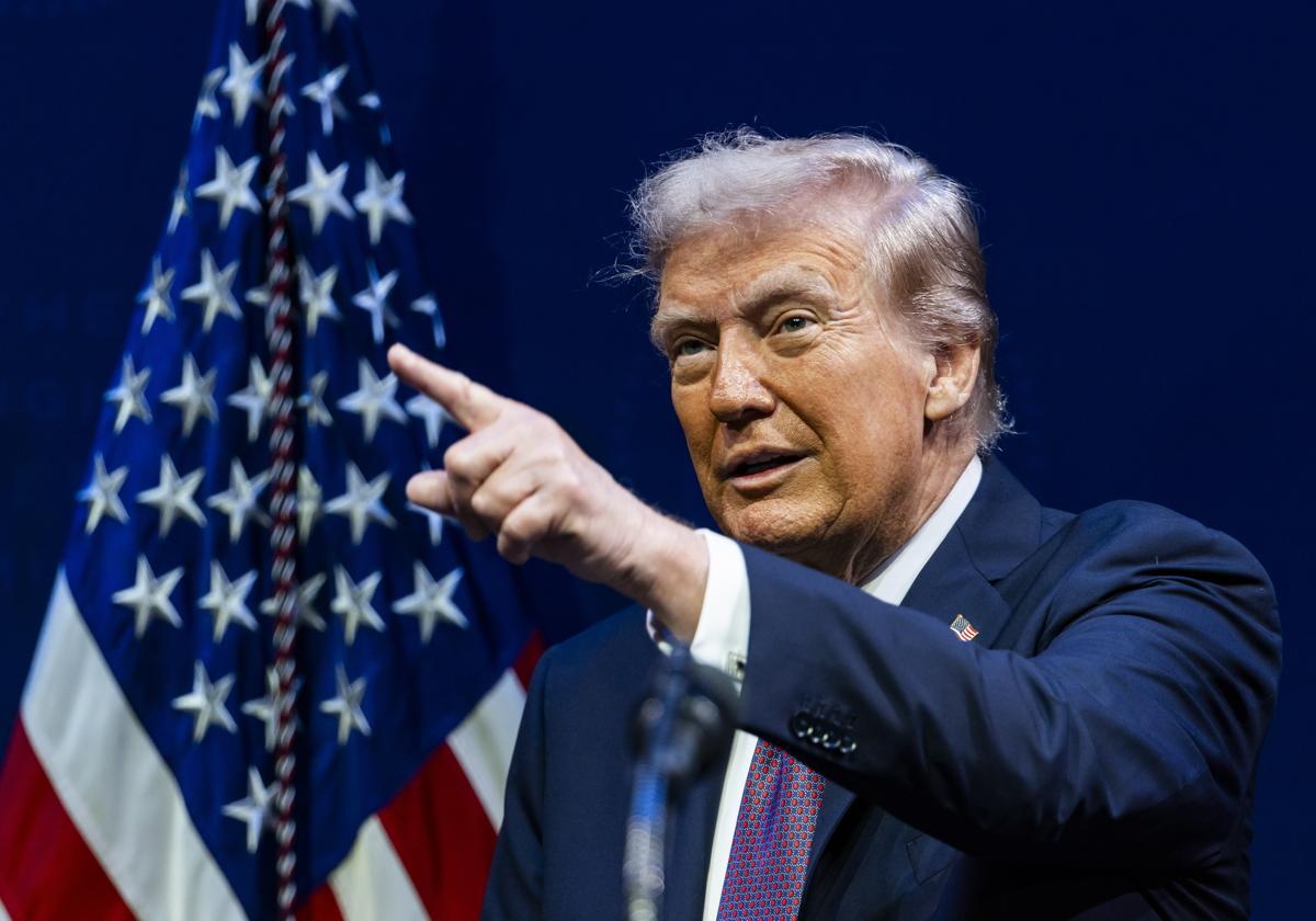 El presidente de EE.UU., Donald Trump.