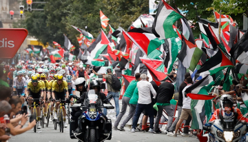 Tras protesta proPalestina: Netanyahu felicitó a equipo israelí de la Vuelta a España por «no ceder ante el odio»