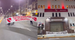 [VIDEO] Hinchas de Independiente se manifestaron frente a la sede del club tras fallo de Conmebol