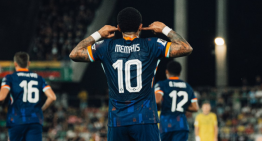 Países Bajos se complicó para vencer a Lituania en histórica jornada de Memphis Depay