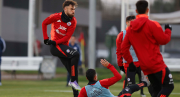 La Roja completó otra jornada con doble turno en la antesala del duelo con Uruguay