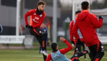 La Roja completó otra jornada con doble turno en la antesala del duelo con Uruguay