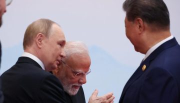 Putin hace piña con Xi y Modi en China durante la cumbre de Shanghái