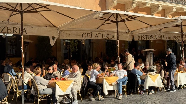El sector de restauración no se vio afectado por la protesta