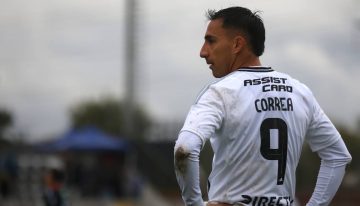 Javier Correa sigue como duda en Colo Colo