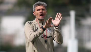 Fernando Ortiz se ausentó de la práctica de Colo Colo por viaje a Argentina