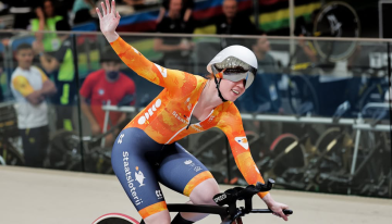 Imparable: Hetty van de Wouw volvió a romper su record internacional en el Mundial de Ciclismo de Pista