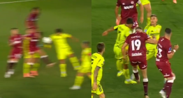 [VIDEO] Lanús reclamó con todo una mano de Hormazábal en el área de Universidad de Chile