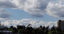 La nubosidad parcial se toma los cielos de Santiago esta semana