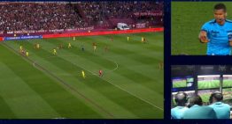 [VIDEO] El VAR salvó a la U con gol anulado a Lanús por un fuera de juego de Marcelino Moreno