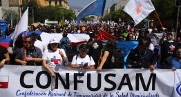 Multitudinaria marcha en segundo día de paro nacional de la Confusam Multitudinaria marcha en segundo día de paro nacional de la Confusam