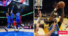 Campeones Thunder inauguraron temporada de NBA con agónico triunfo: Warriors tumbaron a Lakers en LA Campeones Thunder inauguraron temporada de NBA con agónico triunfo: Warriors tumbaron a Lakers en LA