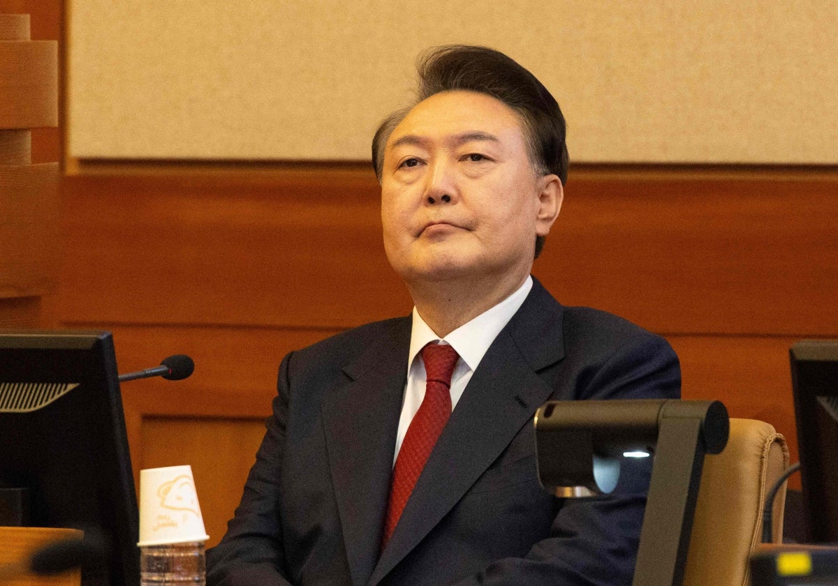 El expresidente surcoreano, Yoon Suk-yeol