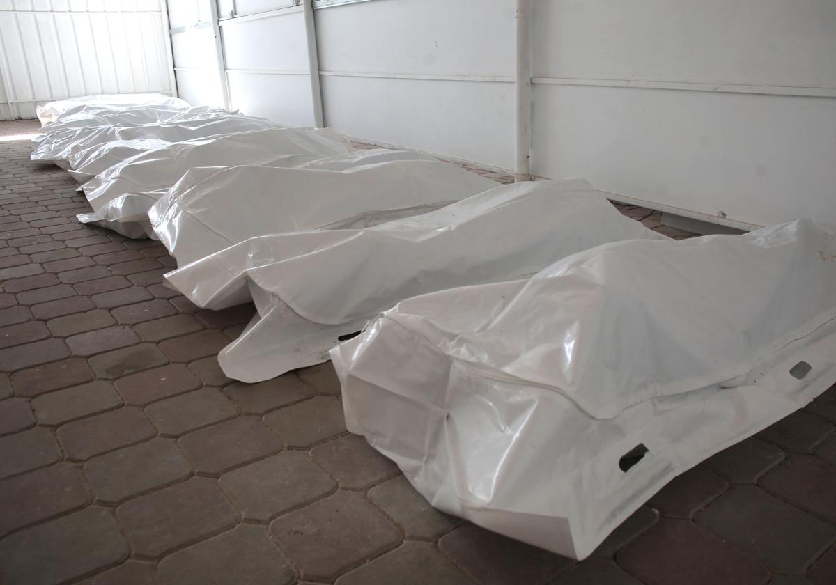 En la imagen, prisioneros palestinos denetinos por Israel y que forman parte del intercambio.