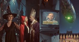 Video de Halloween reunió a candidatos, la contralora y el cometa 3l/Atlas