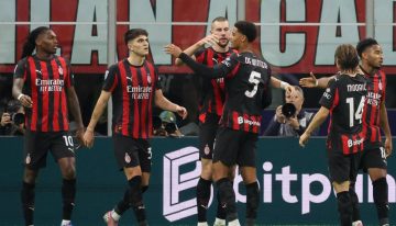 AC Milan superó a AS Roma y se mantuvo en la pelea por el liderato