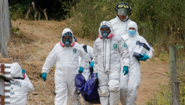 San Vicente: Cadáver calcinado pertenece a joven madre secuestrada hace más de un mes