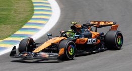 Lando Norris comandó la única práctica libre en Sao Paulo