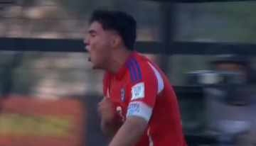 [VIDEO] El capitán Bruno Torres adelantó a La Roja ante Uganda en el Mundial sub 17