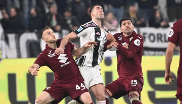 Guillermo Maripán fue titular en el empate de Torino en el clásico ante Juventus por la Serie A