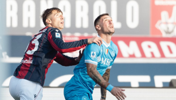 Napoli perdió el liderato de la Serie A tras sufrir una derrota ante Bologna