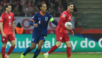 Países Bajos empató ante el escolta Polonia, pero quedó con un pie en el Mundial