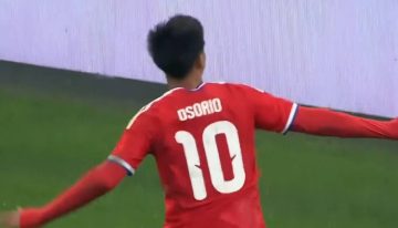 [VIDEO] Darío Osorio puso en ventaja a la selección chilena con golazo ante Perú
