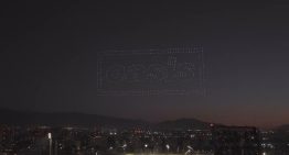 Así fue el show de drones de Oasis