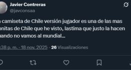 Nueva camiseta de La Roja tuvo recepción positiva entre los hinchas de la selección