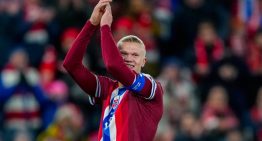 Haaland y Sorloth brillaron con dobletes en la goleada de Noruega a Estonia en las Clasificatorias