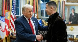 Donald Trump recibió a Cristiano Ronaldo y a Georgina en la Oficina Oval