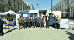 Proyecto Bus de la Justicia celebró 10 años en la explanada frente a tribunales