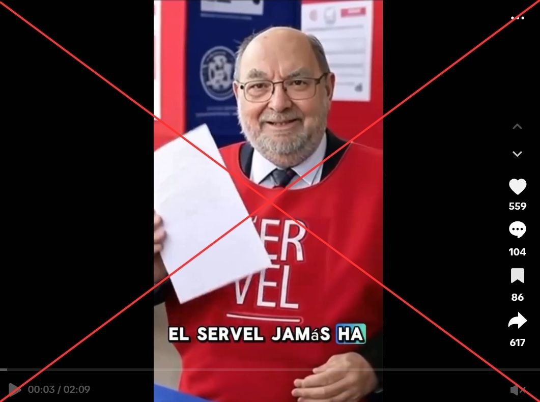 Es falso que Servel no entregue copias de las actas de escrutinio