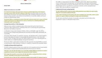 Efecto Ormuz: Emiratos Árabes Unidos abandona la OPEP tras casi seis décadas