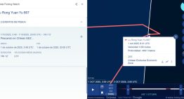 Denuncian a pesquera china por faenas ilegales en aguas chilenas detectadas por satélite