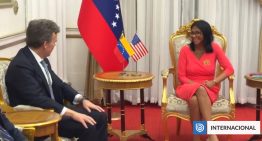 Delcy Rodríguez recibe a nuevo encargado de negocios de EEUU para normalizar relaciones bilaterales