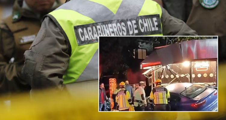 Violento choque de vehículo contra restaurante en Pucón deja una mujer fallecida y otra lesionada