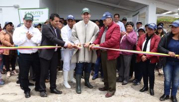 La Agencia de Desarrollo Rural inauguró planta lechera en Nariño