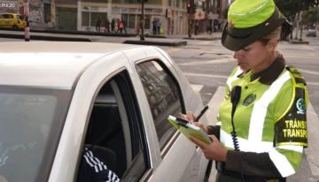 Las cinco infracciones de tránsito más cometidas por los colombianos