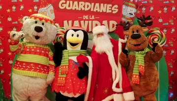 Los Guardianes de la Navidad llegaron a Titán Plaza