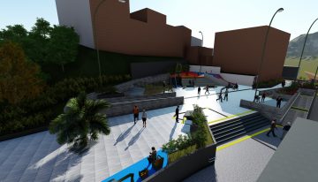Metro de Medellín construye nuevos espacios públicos accesibles