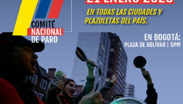 Colombianos a la expectativa por la primera jornada de paro del 2020