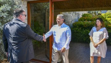Así está el sonajero para la Embajada de Colombia en Washington